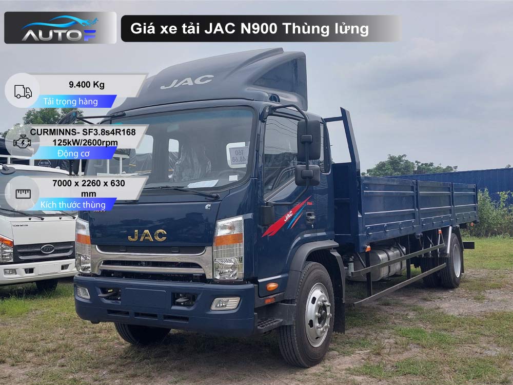 Giá xe tải Jac N900 thùng lửng (9.4 Tấn - 7 Mét)